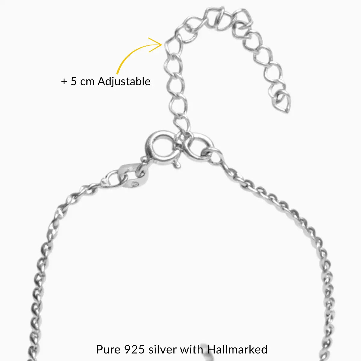 Silver Classic Adjustable Cable Chain