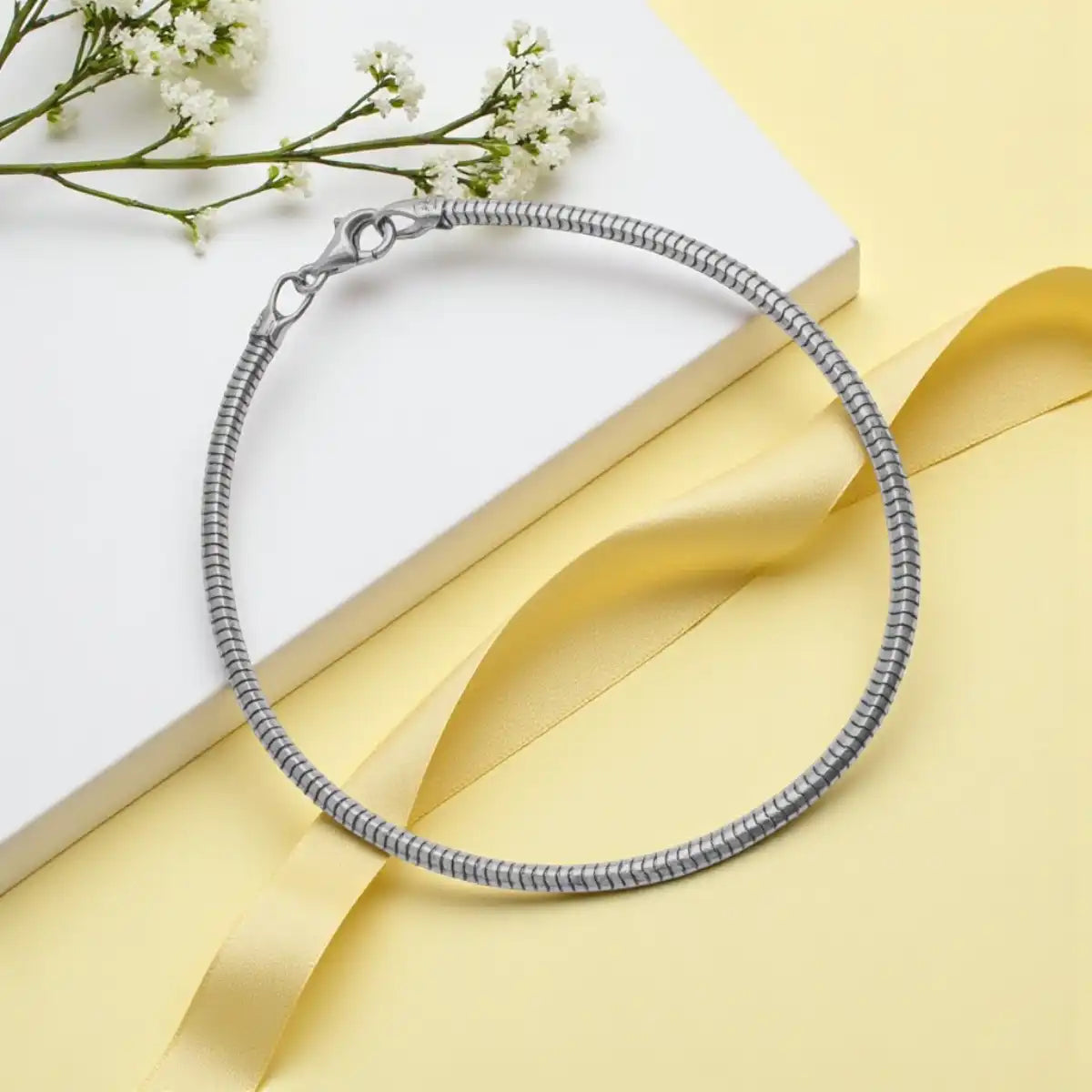 Classic Silver Bracelet For Him