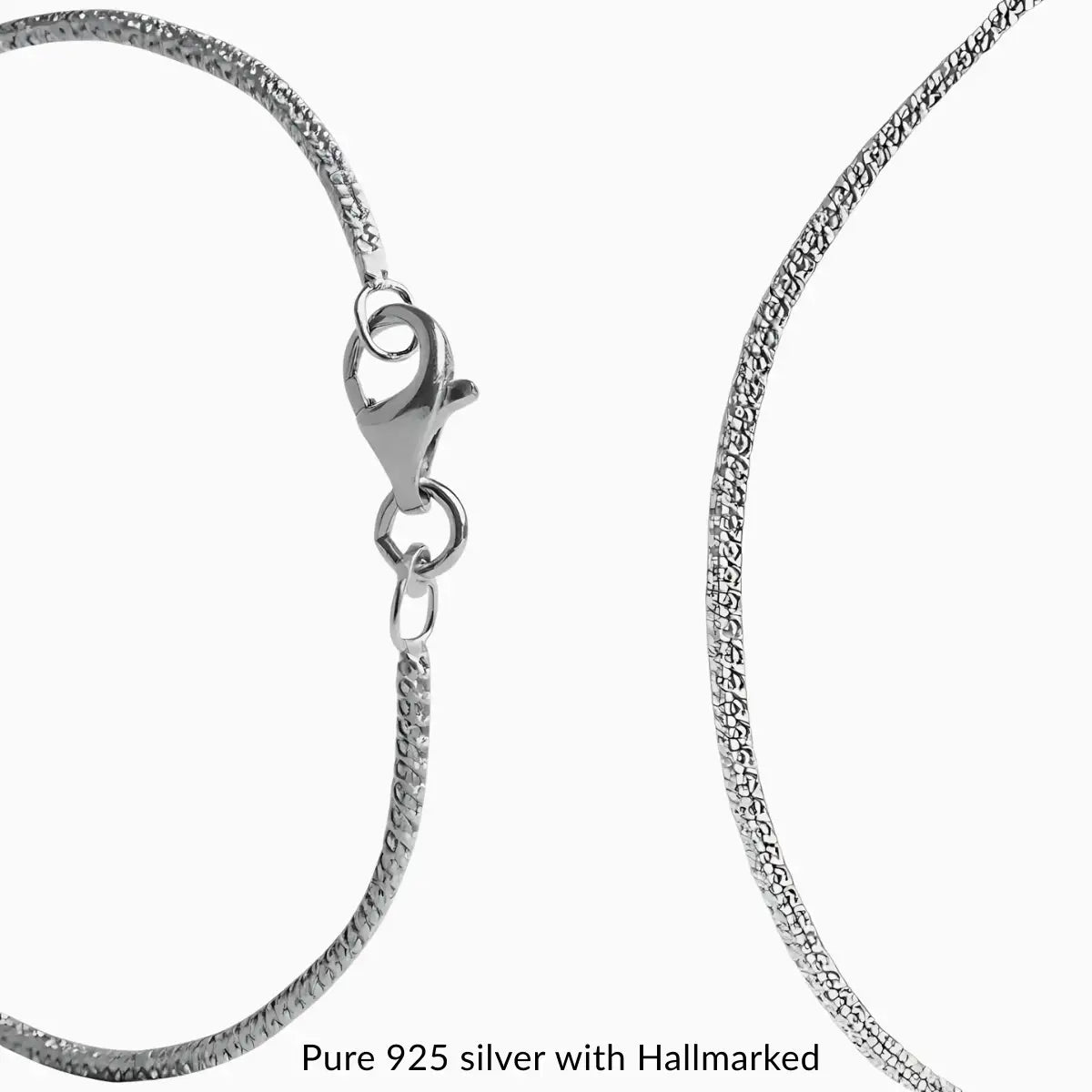 Classic Minimalist Silver Chain Anklet for Women & Girls