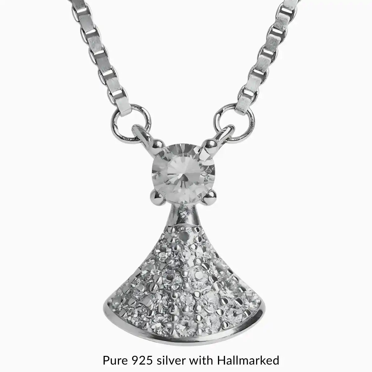 Elegant Adjustable Silver Necklace for Women