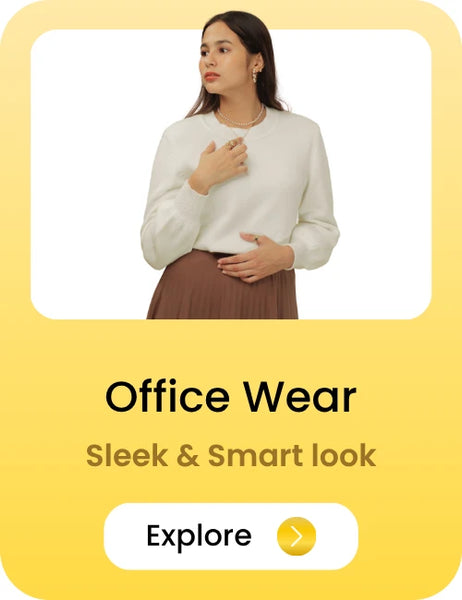 Office wear silver jewellery