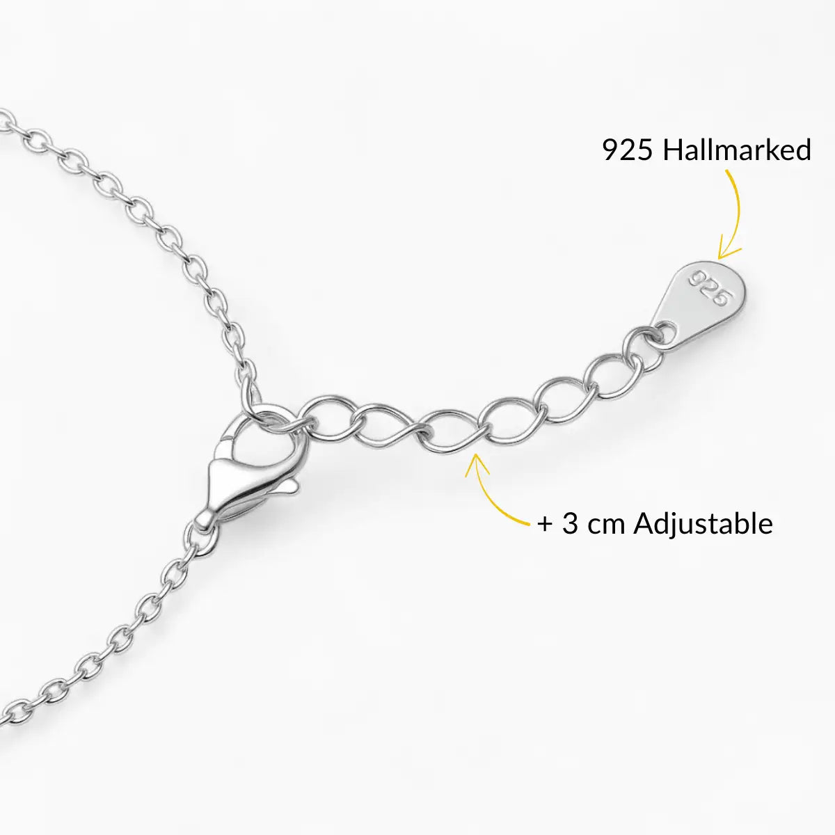 Silver Flower & Butterfly Charm Minimalist Bracelet