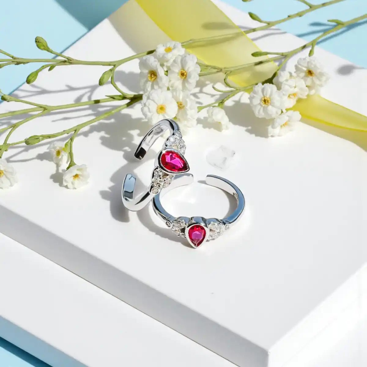 Classy Silver Adjustable Toe Ring for Women