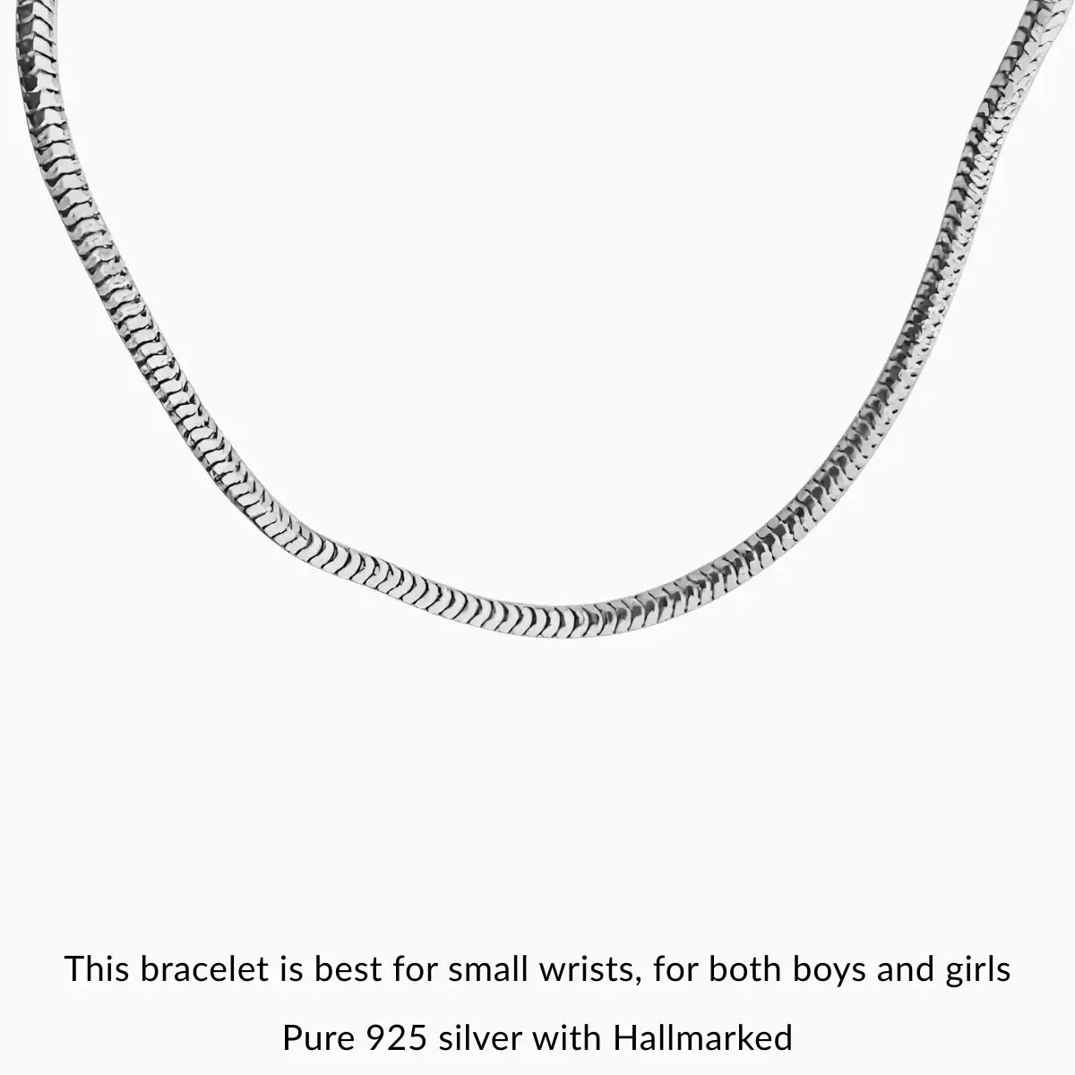 Unisex Minimalist Silver Adjustable Bracelet
