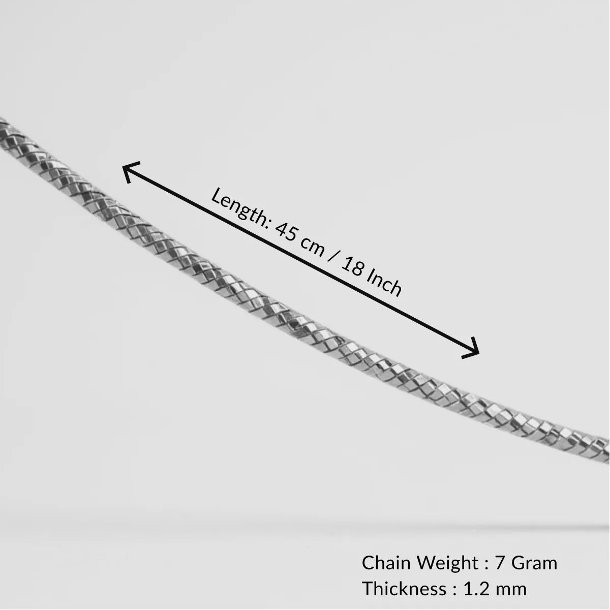 Classic 925 Silver Premium Snake Chain