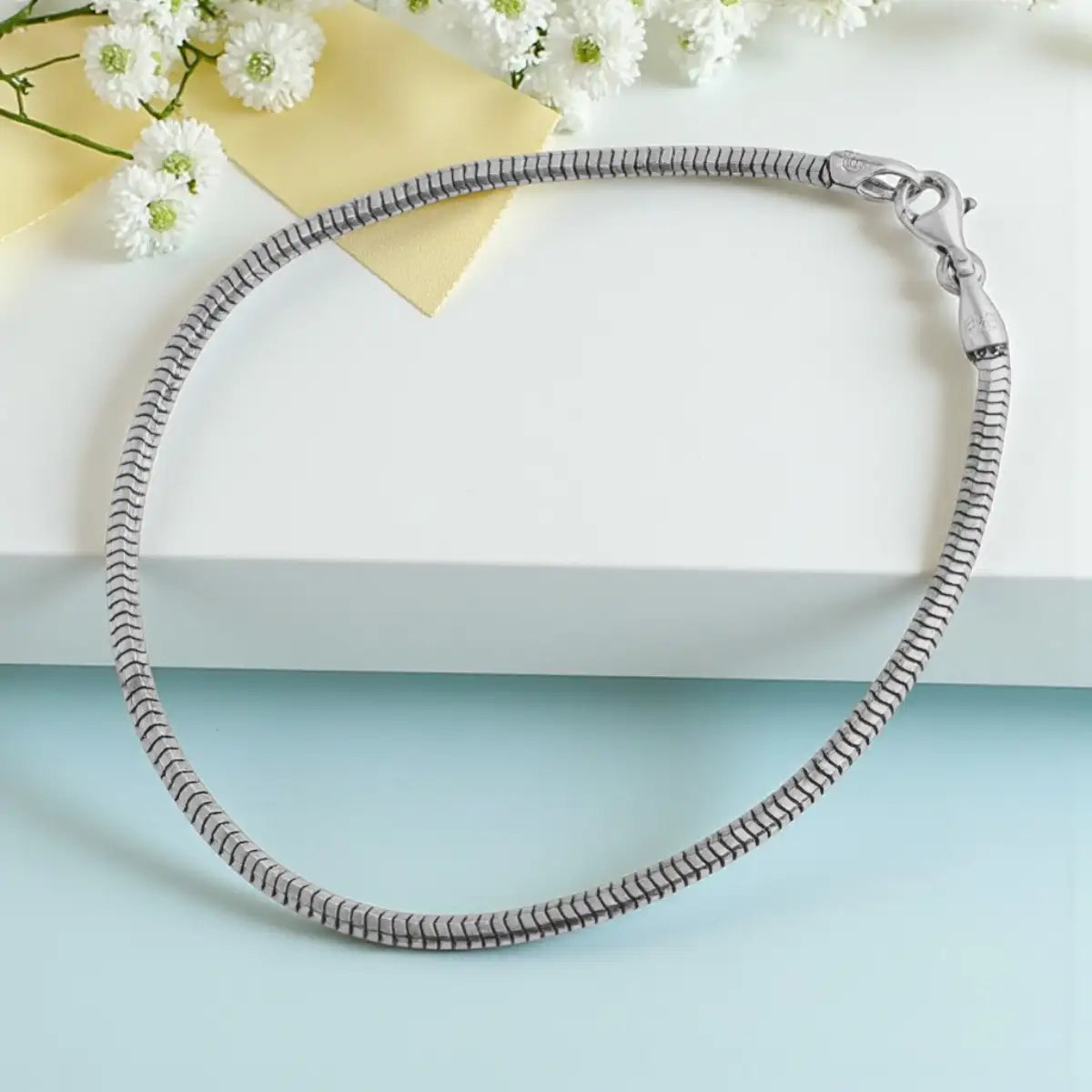 Classic Silver Bracelet For Him