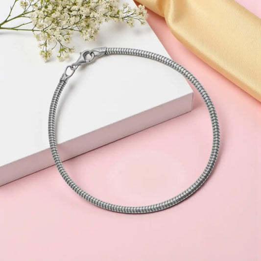 Classic Silver Bracelet For Him