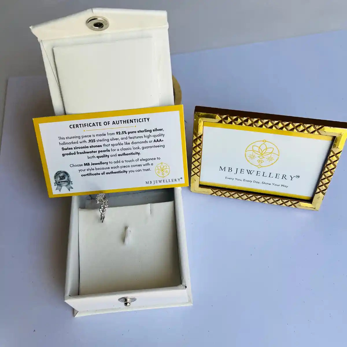 Silver Adjustable Leaf Pattern Ring