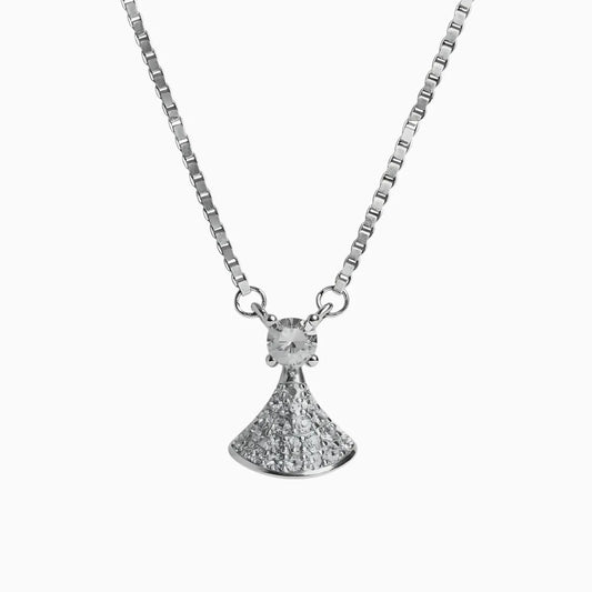 Elegant Adjustable Silver Necklace for Women