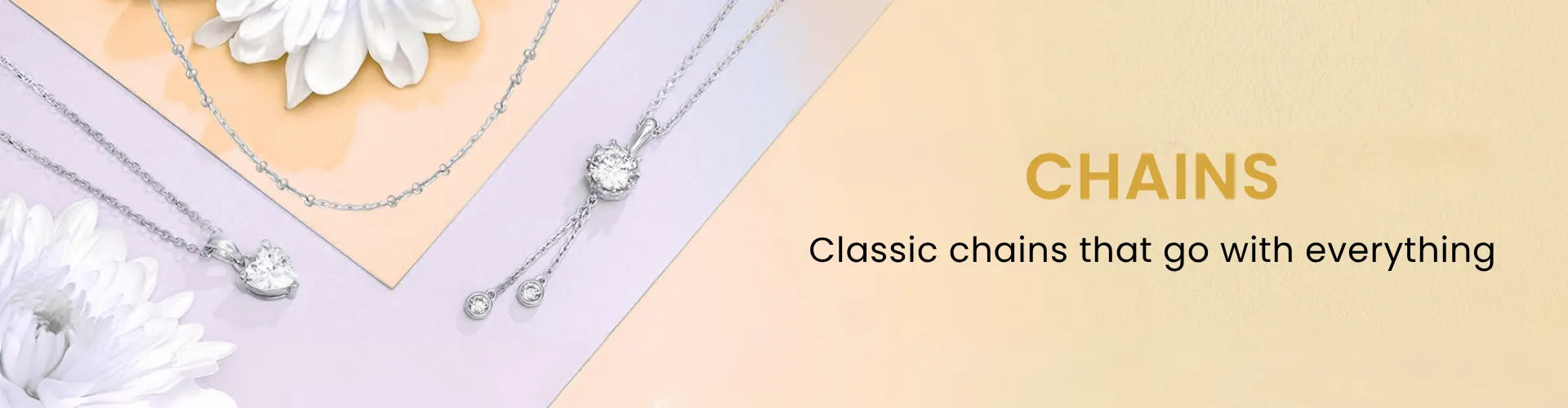 Silver chains collection