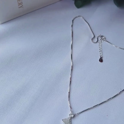 Elegant Adjustable Silver Necklace for Women